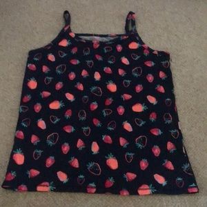 Kids strawberry tank top